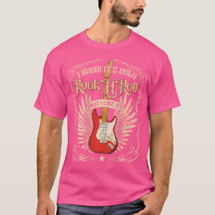 Camiseta Sé que es solo rock'N'roll pero me gusta Rock Mu
