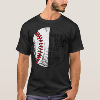 Camiseta Sé Que Juego Como Un Chica Intento Seguir 9