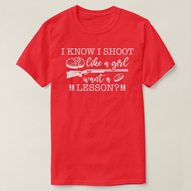 Camiseta Sé Que Me Gusta Un Chica De Clay (Diseño del anverso)