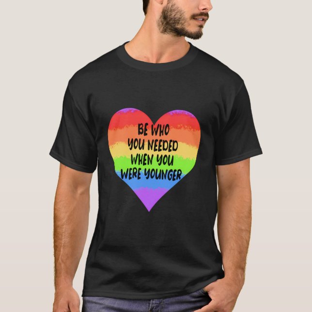 Camiseta Sé Quien Necesitaste Cuando Eras Joven (Anverso)