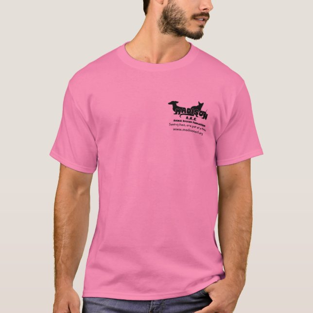 Camiseta Se rescata mi raza preferida (Anverso)