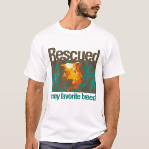 Camiseta Se rescata mi raza preferida - conejillo de Indias