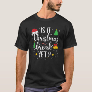 Camiseta ¿Se rompen los Navidades, pero divertida escuela d