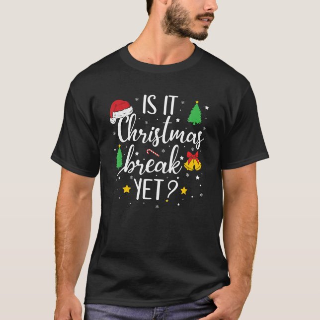 Camiseta ¿Se rompen los Navidades, pero divertida escuela d (Anverso)