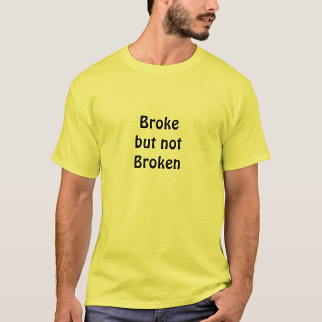 Camiseta se rompió (Anverso)