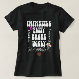 CAMISETA ¿SE ROMPIÓ EL PETTY INFANTILE Y SE QUEDA SINO? NAW