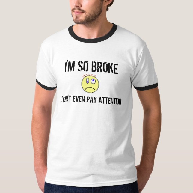 Camiseta Se rompió tan (Anverso)
