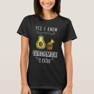 Camiseta Sé sí que el guacamole es adicional