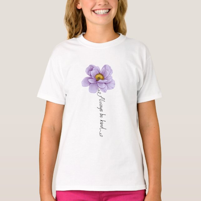 camiseta "sé siempre amable" (Anverso)