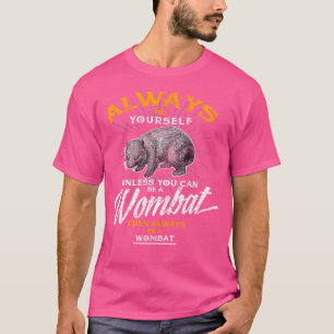 Camiseta Sé Siempre Un Amante Del Zoológico Animal De Womba