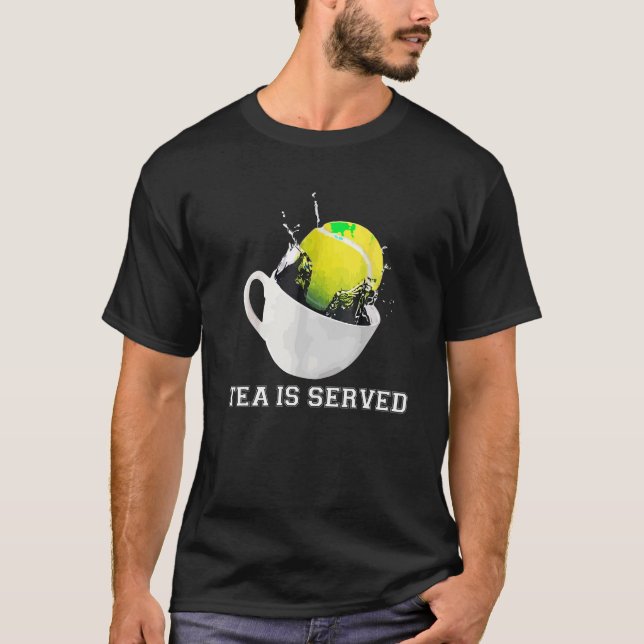 Camiseta Se Sirve Té De Tenis (Anverso)