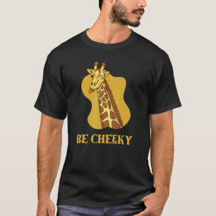 Camiseta Sé Sonrisas De Giraffe Y Vinos Alegres Y Wi-Fi