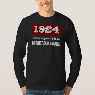 Camiseta Se Suponía Que 1984 No Era Un Manual De Instrucció
