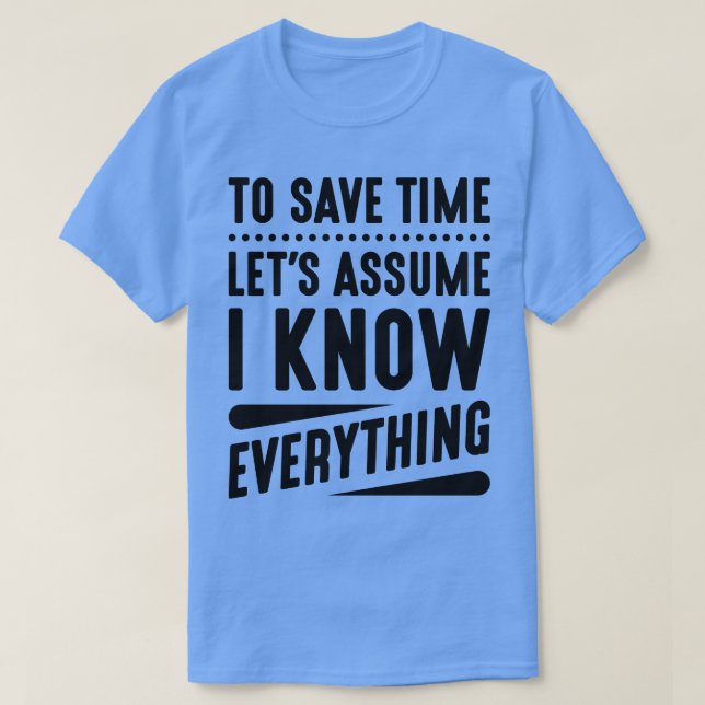 Camiseta Sé Todo 3 (Diseño del anverso)