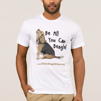 Camiseta Sé Todo Lo Que Puedes Beagle - Bella Canvas