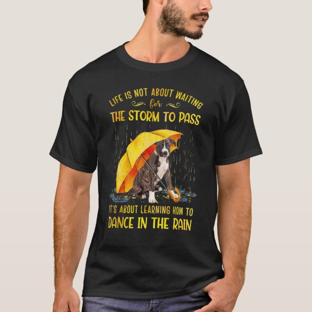 Camiseta Se trata de aprender a bailar en la lluvia (Anverso)