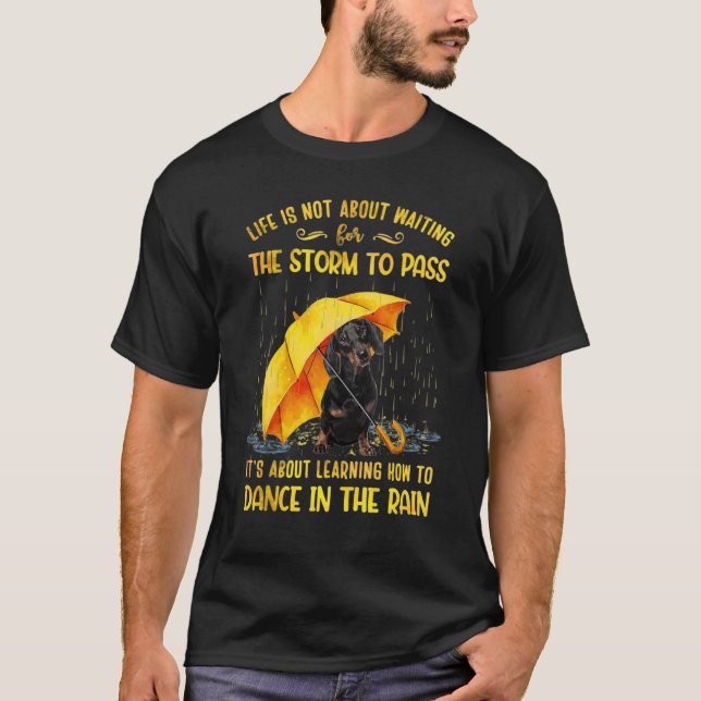 Camiseta Se trata de aprender a bailar en las lluvias (Anverso)