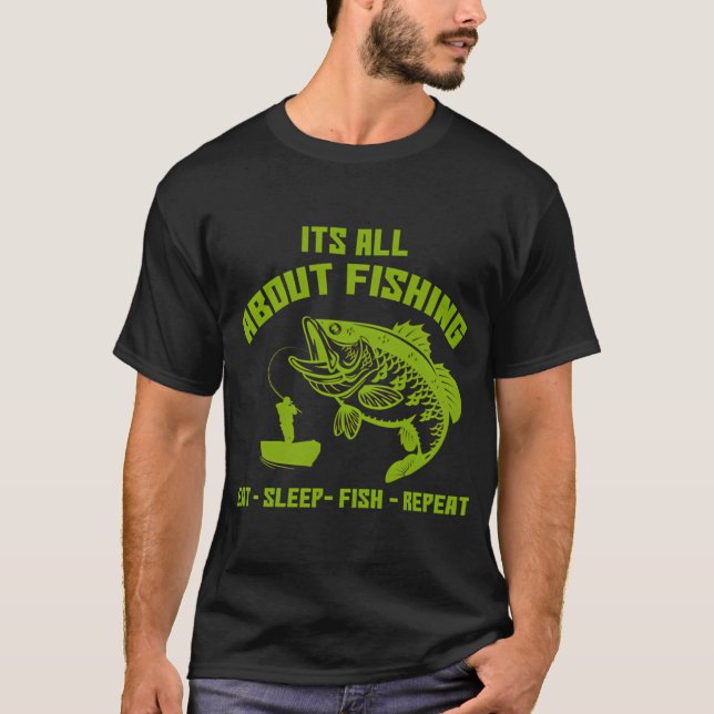 Camiseta Se trata de la pesca (Anverso)