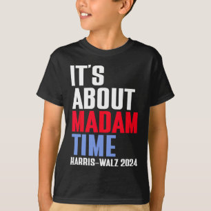 Camiseta Se trata de la señora Time Kamala Harris Tim W 202