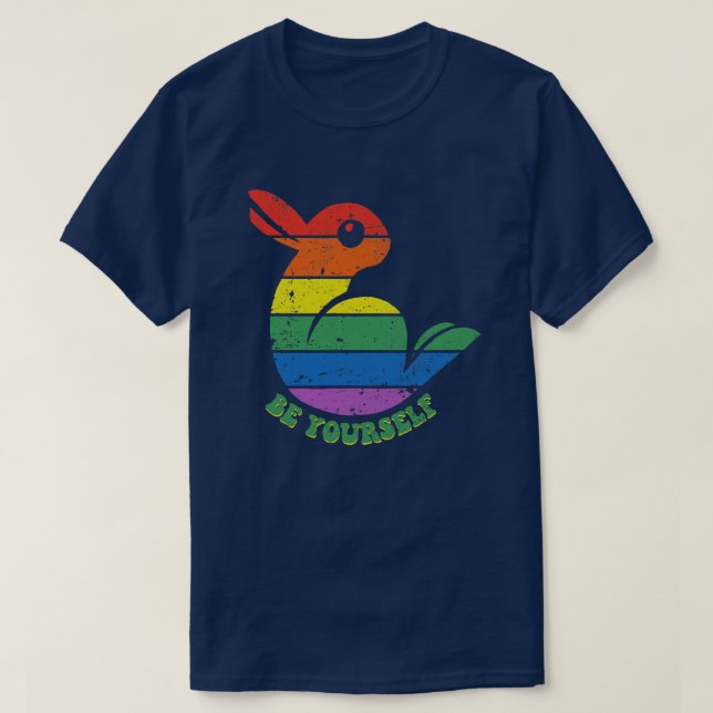 Camiseta Sé tu conejo de pato S (Diseño del anverso)