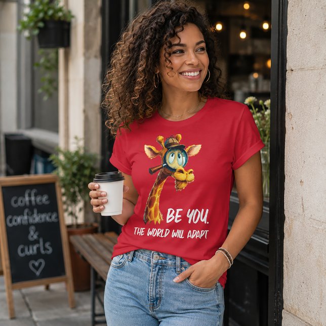 Camiseta Sé Tú, El Mundo Se Adaptará (Subido por el creador)