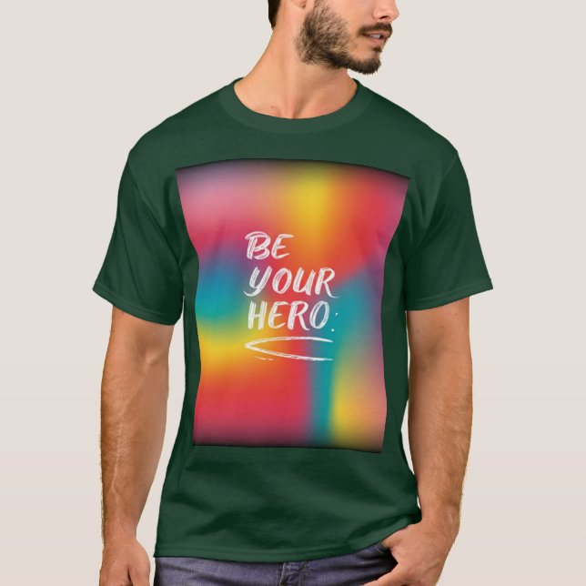 Camiseta Sé tu héroe (Anverso)
