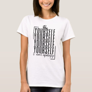 Camiseta Sé tú mismo