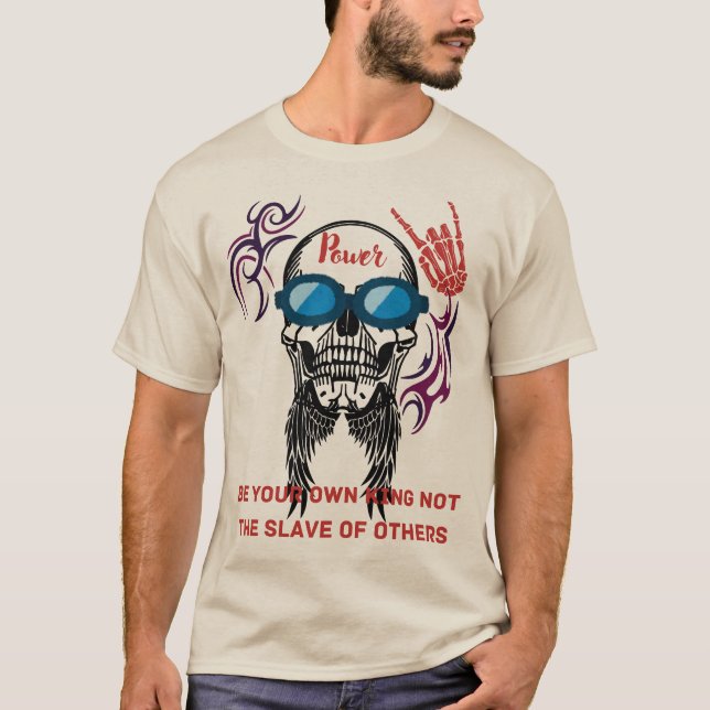 Camiseta Sé tu propio regalo de cumpleaños motivacional par (Anverso)