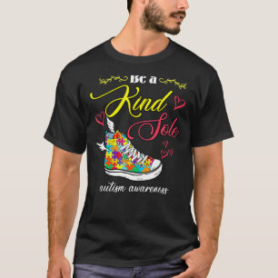 Camiseta Sé Un Alma Amable Conciencia Del Autismo Zapatos P