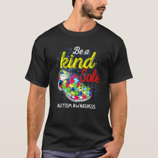 Camiseta Sé Un Alma Amable Zapatos De Rompecabezas De Conci