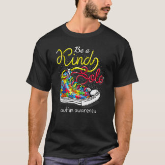 Camiseta Sé Un Alma Amable Zapatos De Rompecabezas De Conci