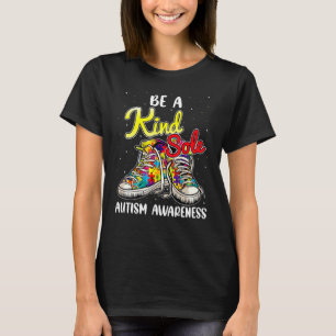Camiseta Sé Un Alma Amable Zapatos De Rompecabezas De Conci