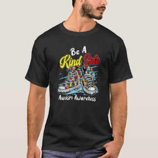 Camiseta Sé Un Alma Amable Zapatos De Rompecabezas De Conci