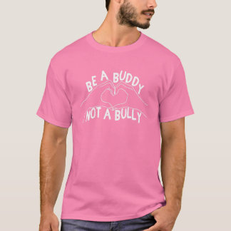 Camiseta Sé un amigo, no un matón - Día contra el acoso - R