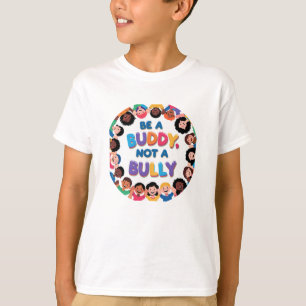 Camiseta "Sé un amigo, no un matón" Ropa infantil contra el