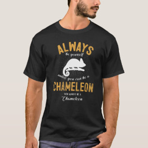 Camiseta Sé un Chameleon
