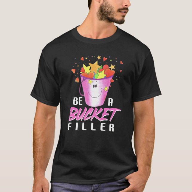 Camiseta Sé Un Chica De Lactantes De Balde De Vuelta A Scho (Anverso)