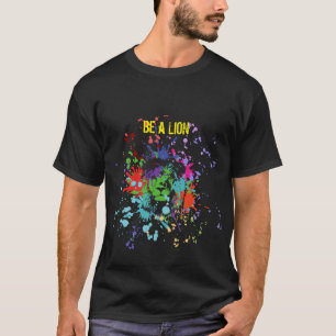 Camiseta Sé un león