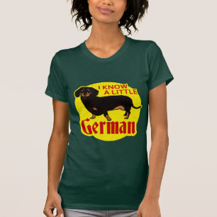Camiseta Sé un poco alemán