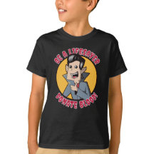 Sé un salvavidas, dona sangre - Drácula vampiro