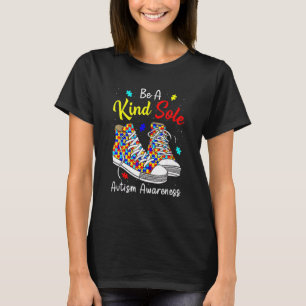 Camiseta Sé Un Simpático Calzado Conciencia de Autismo Arco