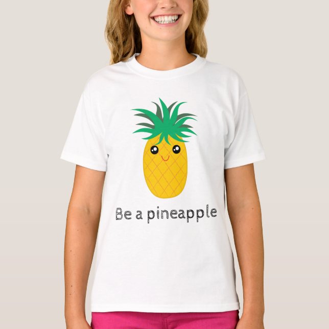 Camiseta Sé un soporte de piña hasta que seas dulce (Anverso)