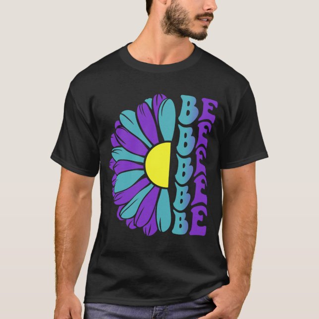 Camiseta Sé un Suower de Conciencia de Prevención (Anverso)