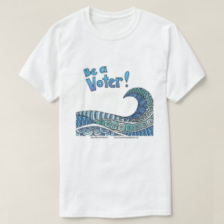 Camiseta Sé un votante