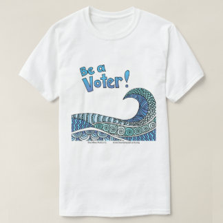 Camiseta Sé un votante