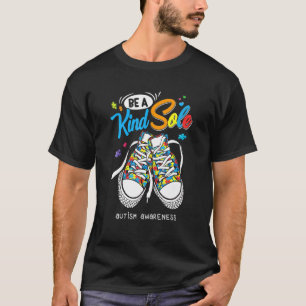 Camiseta Sé Un Zapato Amable Conciencia del Autismo Rompeca