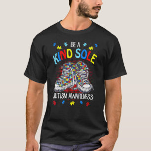 Camiseta Sé Un Zapato Con Puzzle de Conciencia del Autismo 