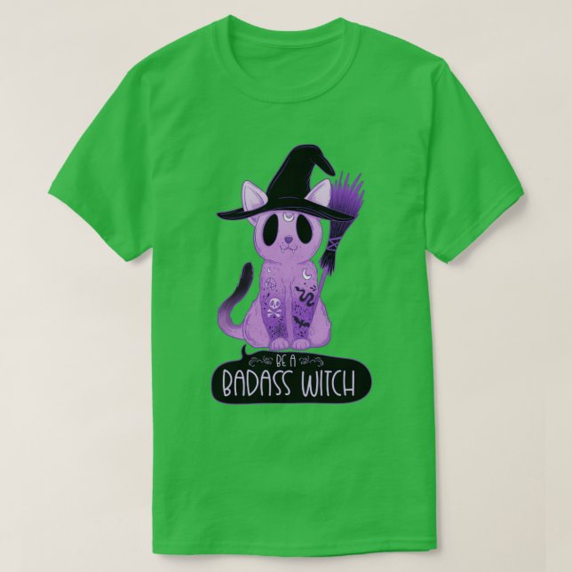 Camiseta Sé una bruja malvada (Diseño del anverso)