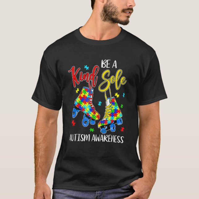 Camiseta Sé una especie de autismo, entereza, zapatillas de (Anverso)