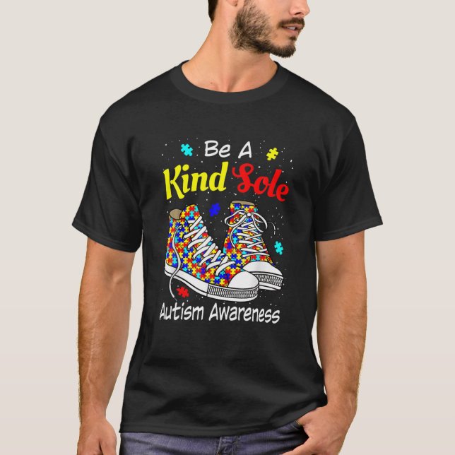 Camiseta Sé una especie de autismo, entereza, zapatillas de (Anverso)